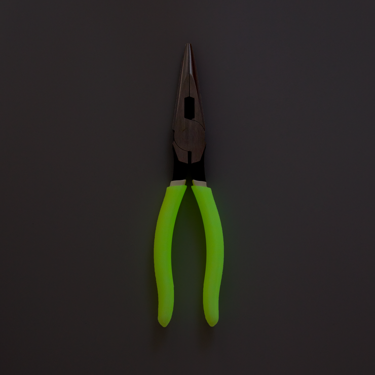 Glow-in-the-Dark Long Nose Pliers