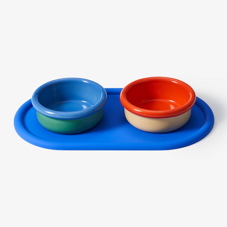 Enamel Pet Bowl Set