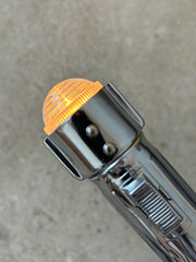 Vintage 1970s PilotStar Chrome Flashlight