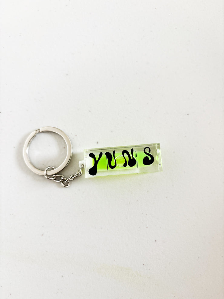 YUNS Spirit Level Keychain