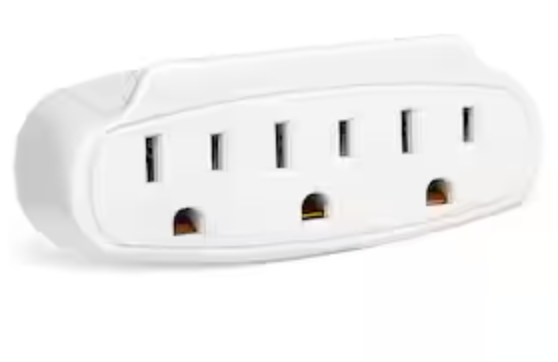 Tri-Plug Adapter (WHITE ONLY) – YUNS