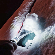 Ice Scraper with Flashlight