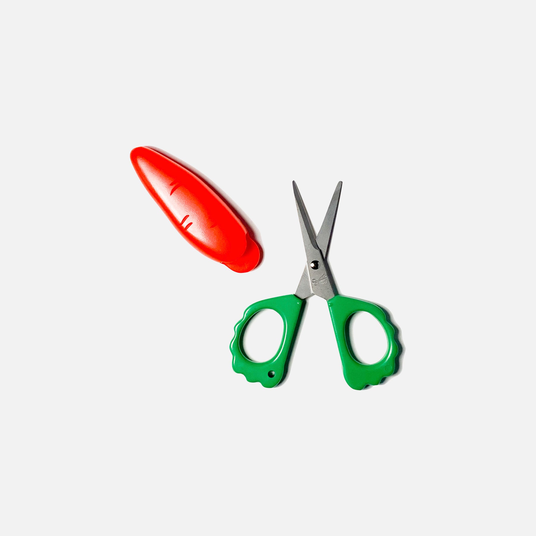 Carrot Fridge Magnet Scissors
