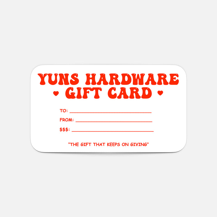 YUNS Digital Gift Card