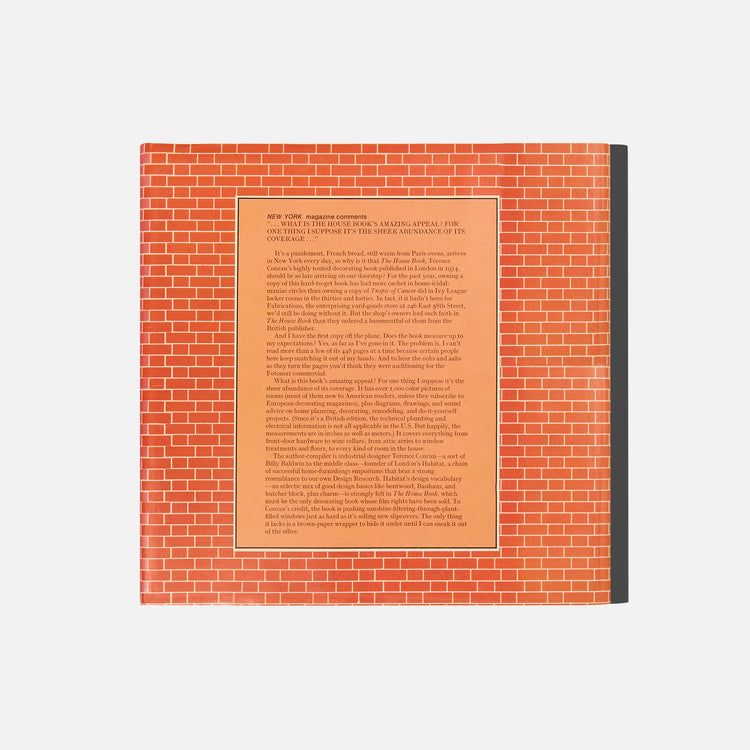 洋書 The House & Kitchen Books-Terence Conran THE HOUSE BOOK TERENCE CONRAN